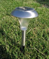 Luminaria a Energia Solar Silver 